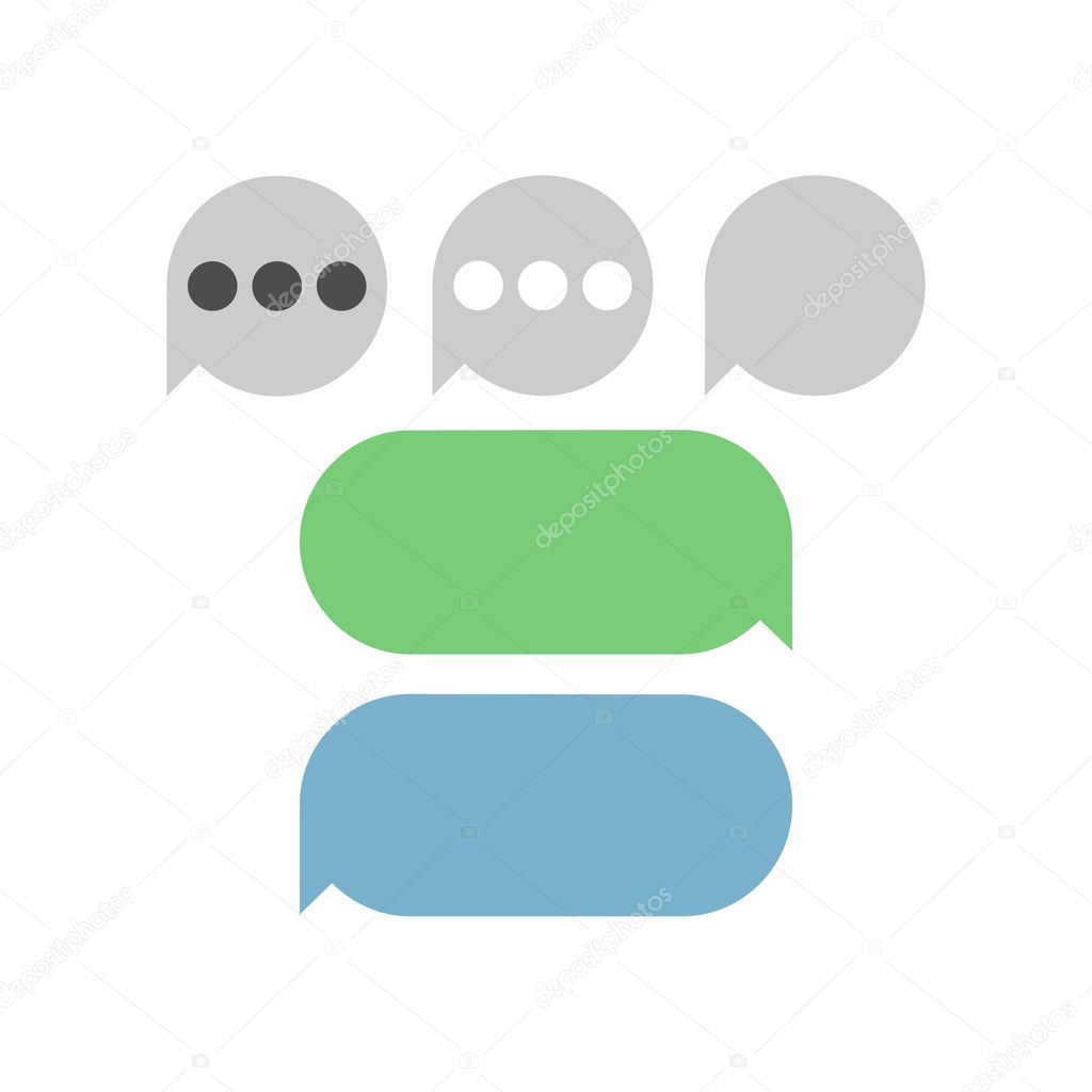 Text Messages Bubbles