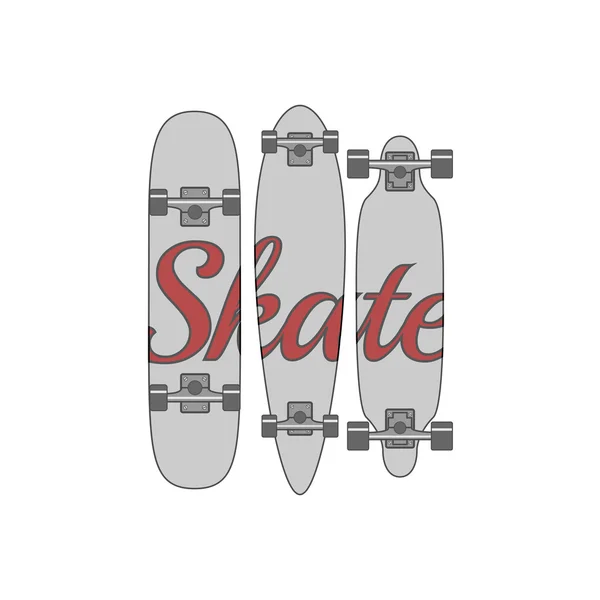 Vektorgrafiken Skate Vektorbilder Skate Depositphotos