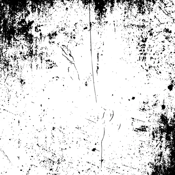 Grunge vectoriel réaliste noir et blanc Texture — Image vectorielle