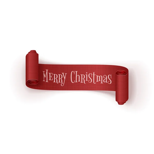 Gerçekçi eğri kağıt Noel şerit