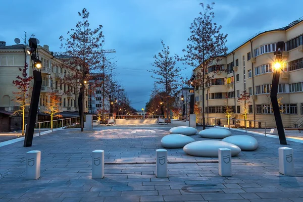 Calle Yavornytsky Shevchenko Parque Ciudad Dnipro Dnipropetrovsk Ucrania — Foto de Stock