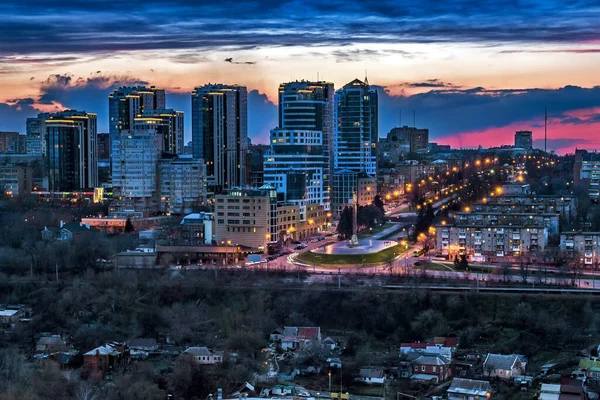 Serata Dnipro Bartolomeo Best River Resort Città Dnipro Ucraina — Foto Stock