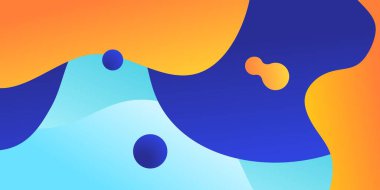 Soyut vektör sıvı renkli arkaplan