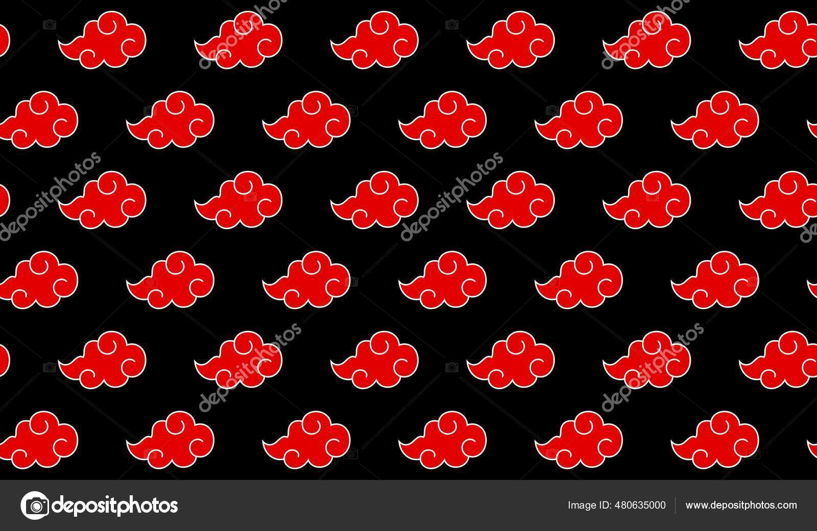 Akatsuki Cloud Word Art, HD wallpaper