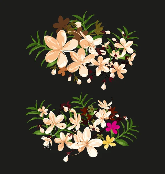 Patrón sin costura floral — Vector de stock