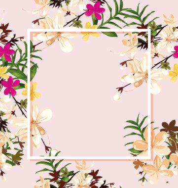 çiçek kartı arka plan