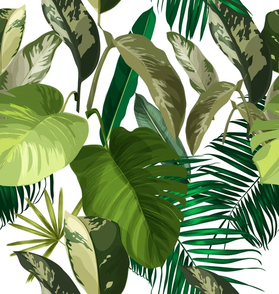 tropikal yaprak desen