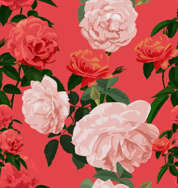 Modèle sans couture rose — Image vectorielle