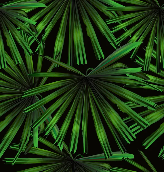 Тропічний Leaf фону — стоковий вектор