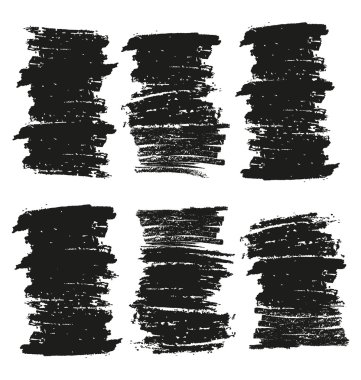 siyah fırça darbesi