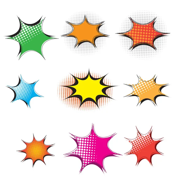 Burst — Stock Vector