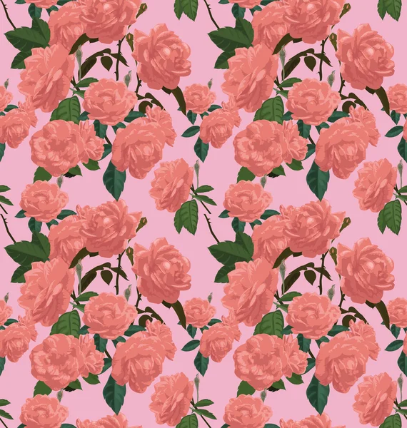 Modèle sans couture rose — Image vectorielle