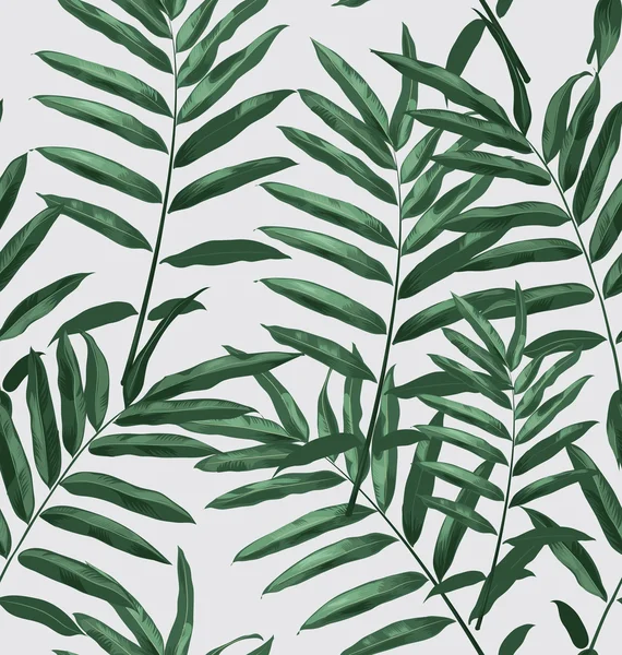 Tropik yapraklar pürüzsüz desen