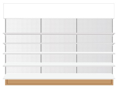 Market raf. vektör. illüstrasyon