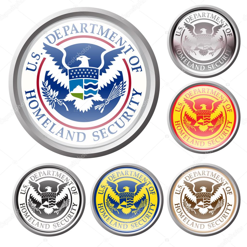 Emblem of united state department of homeland security