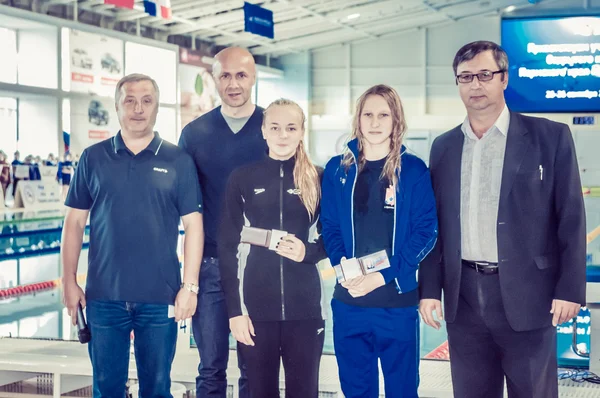 PERM REGION CHAMPIONSHIP SWIMMING — Stock Photo, Image