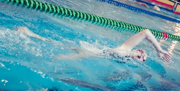 PERM REGION CHAMPIONSHIP SWIMMING — Stock Photo, Image