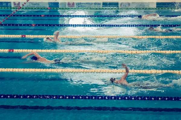 PERM REGION CHAMPIONSHIP SWIMMING — Stock Photo, Image