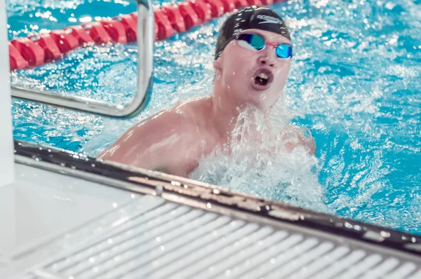 PERM REGION CHAMPIONSHIP SWIMMING — Stock Photo, Image