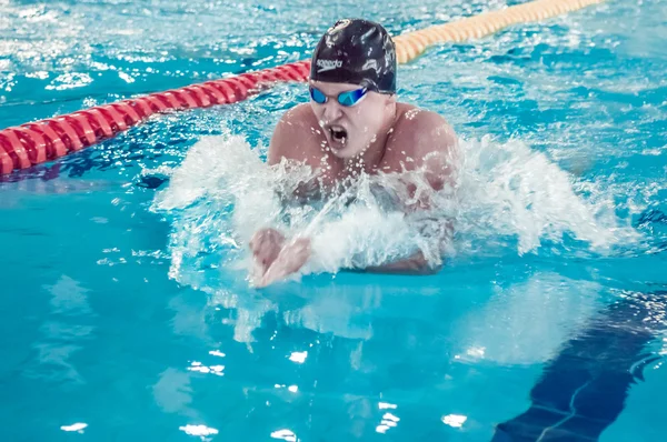 Dauerwellen-Bezirksmeisterschaft Schwimmen — Stockfoto