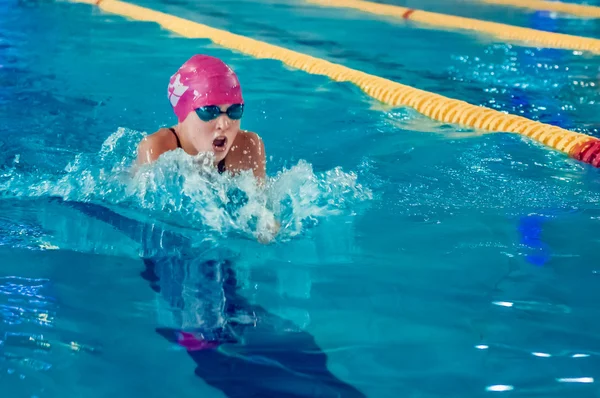 PERM REGION CHAMPIONSHIP SWIMMING — Stock Photo, Image