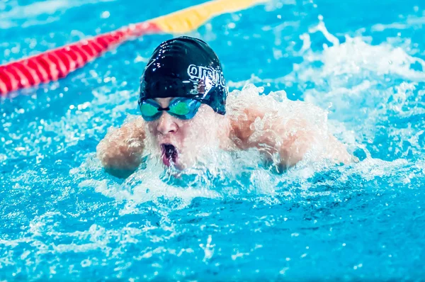 PERM REGION CHAMPIONSHIP SWIMMING — Stock Photo, Image