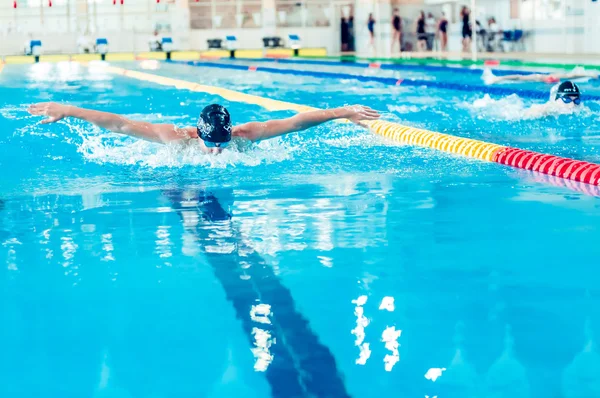 PERM REGION CHAMPIONSHIP SWIMMING — Stock Photo, Image