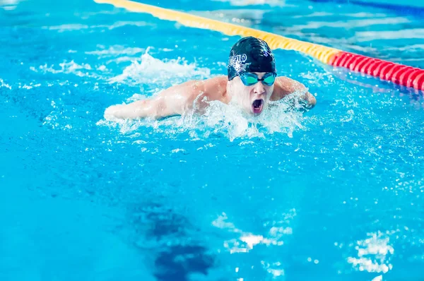 彼尔姆地区冠军游泳 — 图库照片