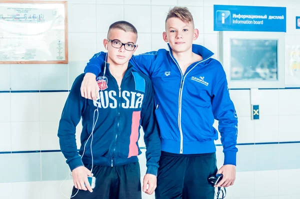 PERM REGION CHAMPIONSHIP SWIMMING — Stock Photo, Image