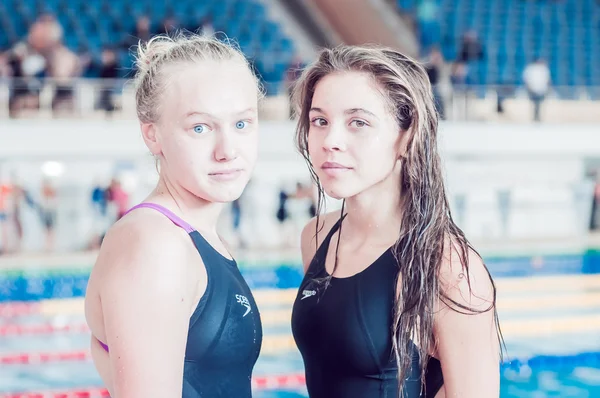 PERM REGION CHAMPIONSHIP SWIMMING — Stock Photo, Image