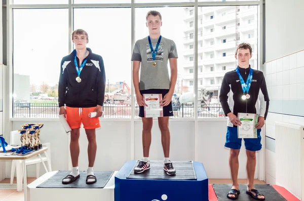 PERM REGION CHAMPIONSHIP SWIMMING — Stock Photo, Image