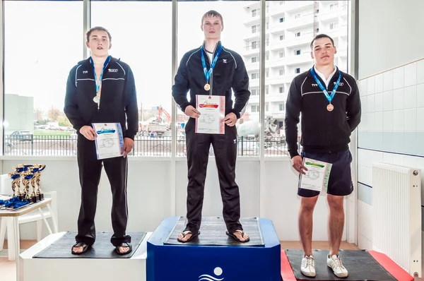 PERM REGION CHAMPIONSHIP SWIMMING — Stock Photo, Image