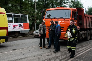 Bir bina yıkımdan rapor.