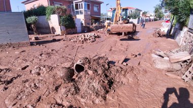 Covisa, Toledo 'da büyük yıkım ve çamur seli. 