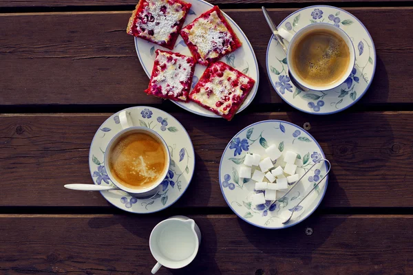 Masih hidup dengan kopi — Stok Foto