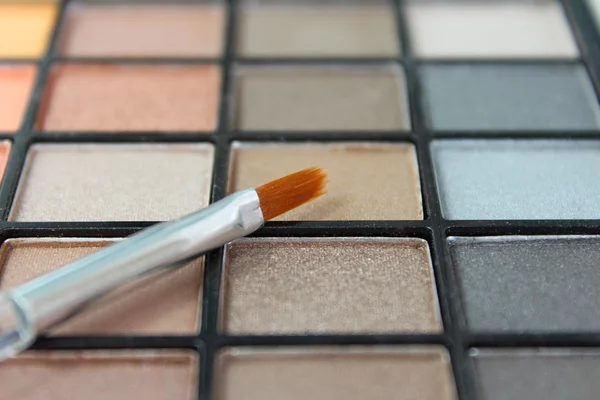 Eyeshadow Neutralnej palety — Zdjęcie stockowe