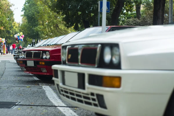 Історичні італійський спортивний автомобіль — стокове фото