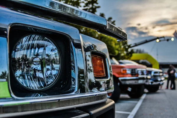 Frontal do carro dos EUA — Fotografia de Stock