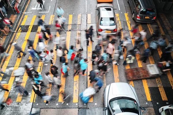 Rush Hour in Hong Kong — Stock Photo, Image
