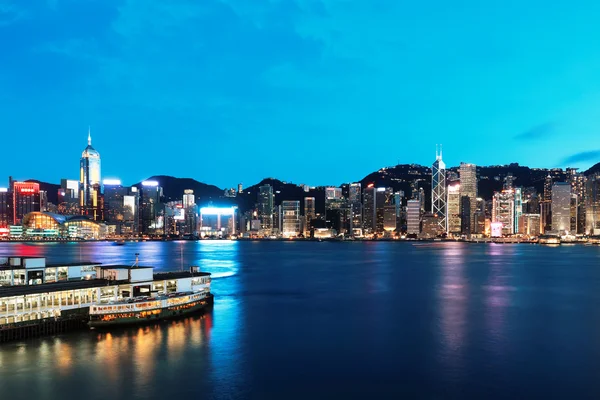 Hong Kong victoria harbour — Stock Photo, Image