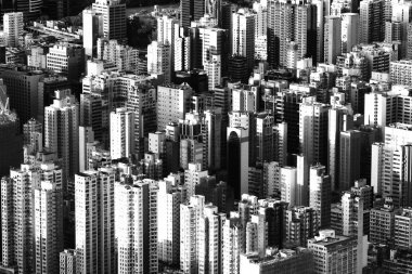 şehir merkezinde hong kong