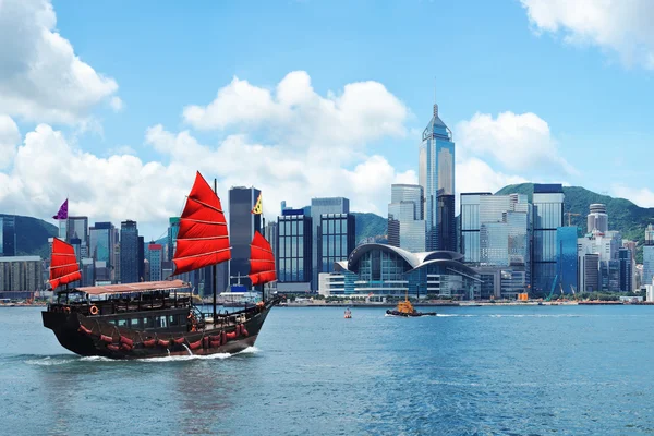 Hafen von Hongkong — Stockfoto