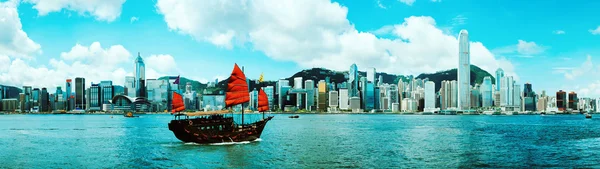 香港海港 — 图库照片