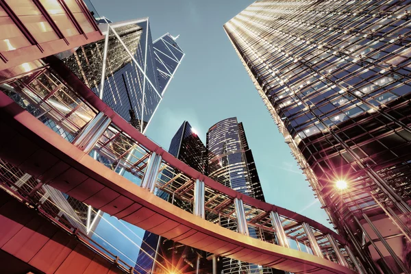Hong Kong 'daki modern ofis binaları