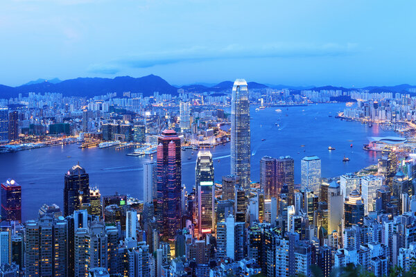 Hong Kong at Night