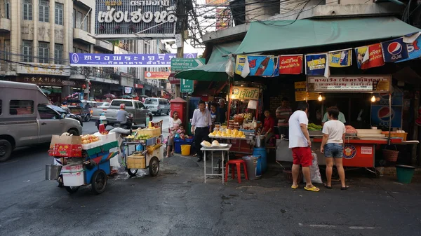 Una esquina en China Town Bangkok Tailandia — Foto de Stock