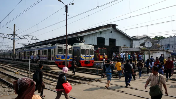 Stazione ferroviaria di Bogor 2014 — Foto Stock