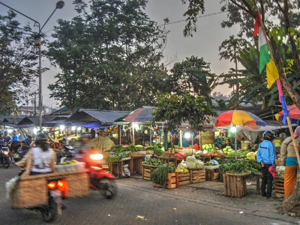 Mercado de Giwangan pela manhã — Fotografia de Stock