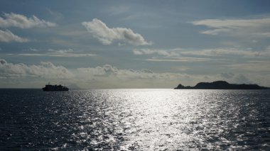 view near krakatoa