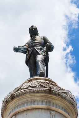 San Salvador, El Salvador 'daki Francisco Morazan anıtı..